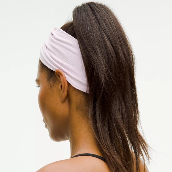Lululemon Women's Ribbed Nulu Twist-Front Headband - Picture 3 of 3